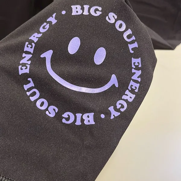 Lululemon‎ Athletica Womens Big Soul Energy High Waist Leggings Black Size 8 - Image 2