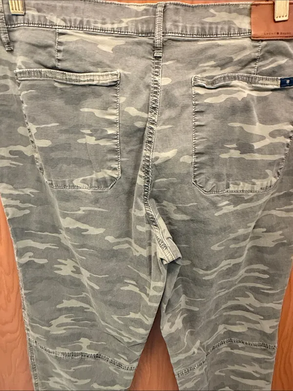 ☘️☘️☘️Lucky Brand☘️☘️☘️Camo Utility Pants - Olive Green-14 - Image 10