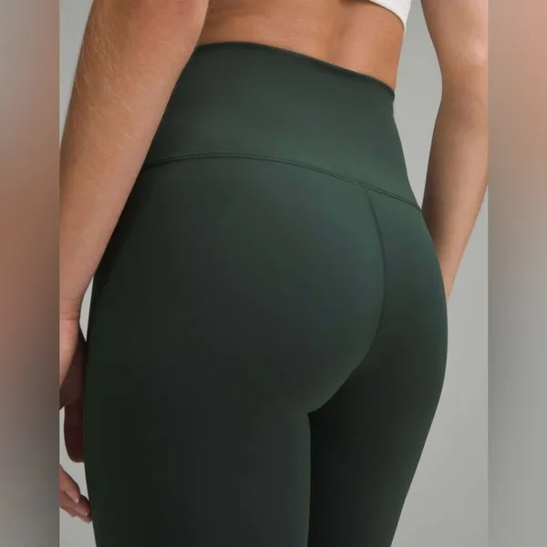 Lululemon NWT Legacy Green Wunder Train High-Rise Tights 28” Leggings Size 2 - Image 5