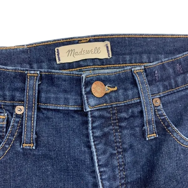 Madewell Jeans 26 Blue 10 Inch High Rise Skinny Denim Modern - Image 3