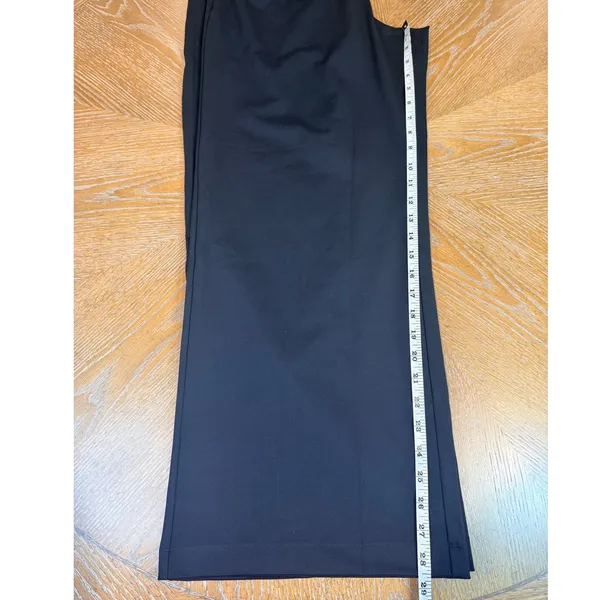 Halara NWT Flex DayStretch High‎ Waisted Pocket Straight Leg Work Pants Black XL - Image 9