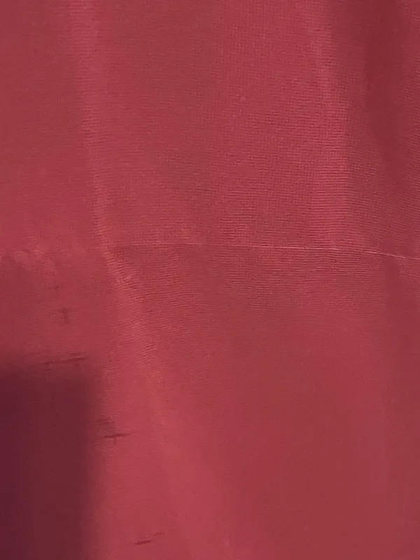 Kleinfeld sangria red Dress Halter Pleated Long Formal Read Preowned Size 6 - Image 8