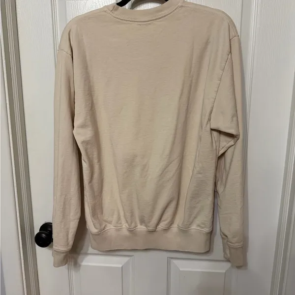 Sporty and Rich Cream Wellness Sweatshirt XS unisex‎ oversized - Image 6