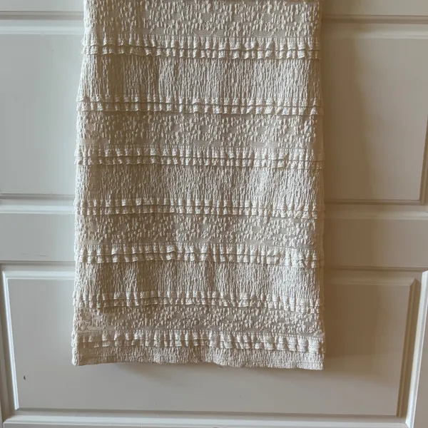 Madden NYC Cream Lace Tiered Mini Dress Ruffle Bow XS‎ Coquette Balletcore - Image 6