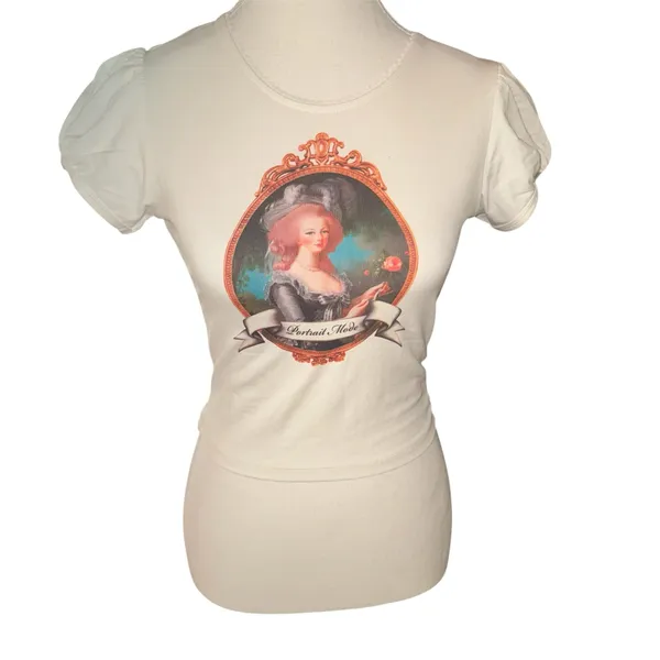 Dolls Kill Mirror mirror baby tee - Image 2