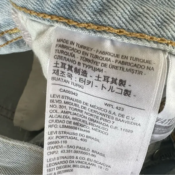 Levi's® High Rise Wedgie Straight Jean Size 32 - Image 9