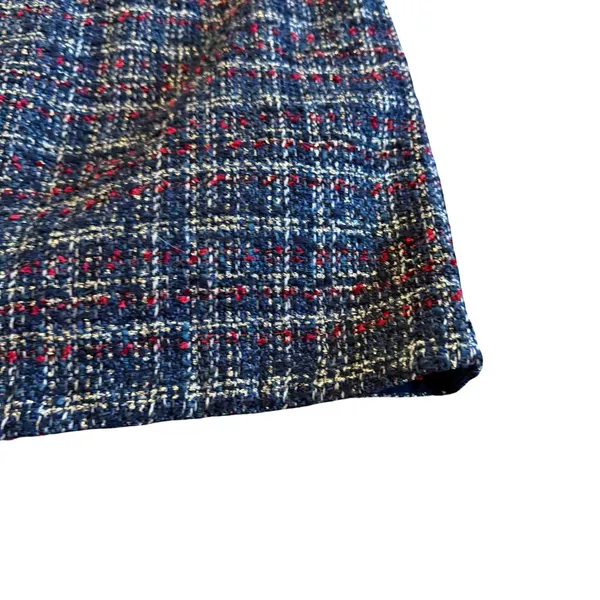 Abercrombie & Fitch Super Short Mini Skirt Wool Plaid Retro Size 10/30 Women's - Image 11