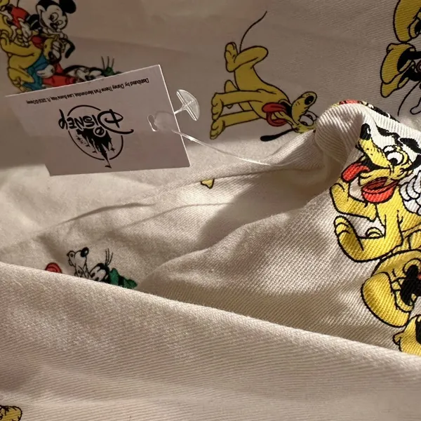 NWT Disney Parks Mickey and Friends Long Sleeve Button Down S - Image 4