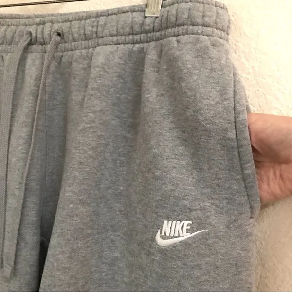 ‎Nike heathered gray thick drawstring sweatpants XXL - Image 2