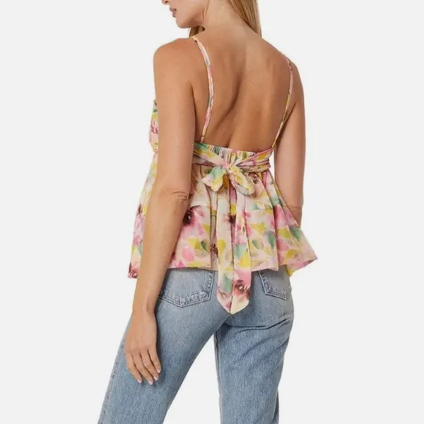 Misa Los Angeles Mariposa Floral Top - Image 6