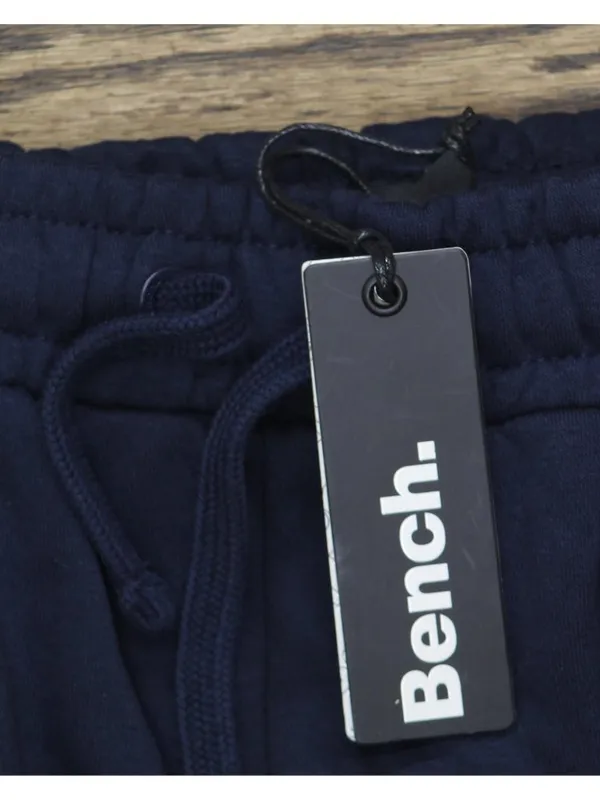 Bench Womens Elline Wide Leg Striped Jogger Pants Navy Blue / Gold Stripe XL - Image 3