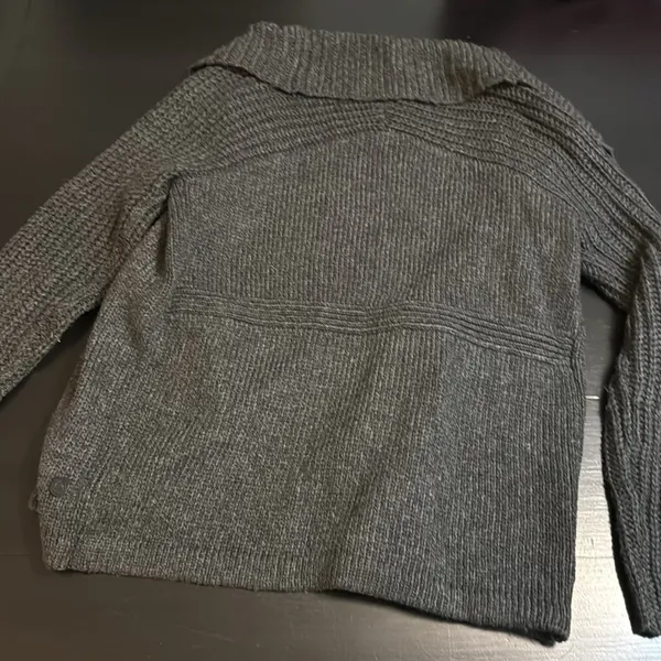 Burton Charcoal Gray Women's Cardigan‎ - Image 4