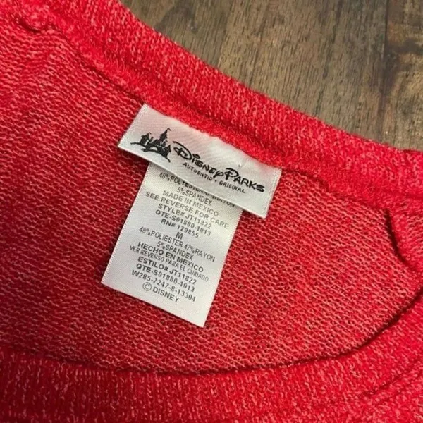 Disney Parks Lightweight Sweater Minnie Mouse - Image 4