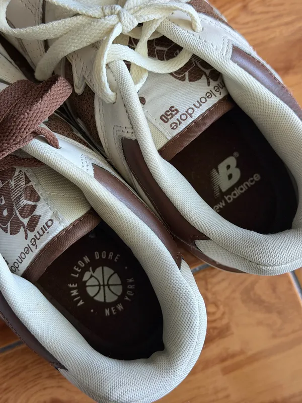 New Balance Aime 550 Leon Dore Brown - Image 7