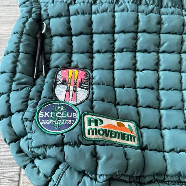 FP Movement Quilted Shoulder Bag with Patches - Image 3