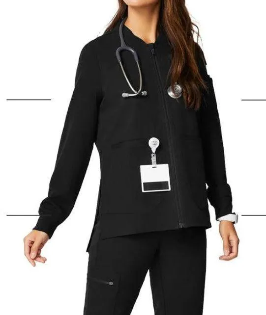 Women’s FIGS Scrub Bellery Jacket - Image 2