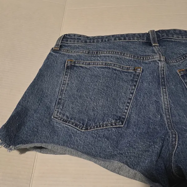Abercrombie & Fitch Classic Blue Jean Shorts - Image 8