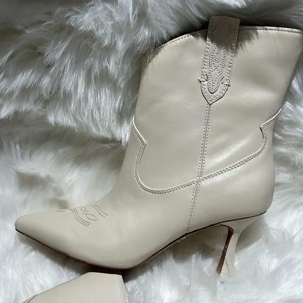 Sam Edelman “Moe” Stiletto Western Cowgirl Boots A14‎ - Image 5