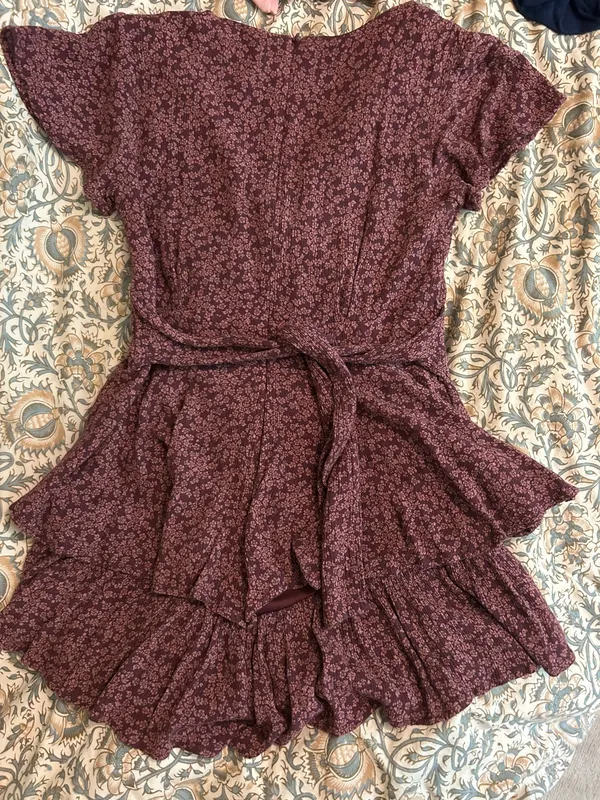 Altar'd State Maroon Romper - Image 2