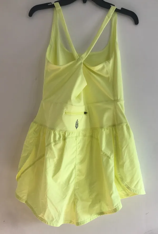 Free People Movement Righteous Runsie in Sour CItrus size XL NWT - Image 4