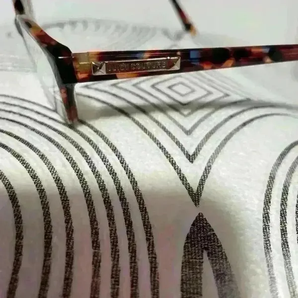 Juicy Couture Adult Eyeglasses Frames Brown Blue Tortoise Gold - Image 7