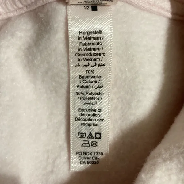 SKIMS Cotton Fleece Shrunken Pullover Hoodie S - Image 8
