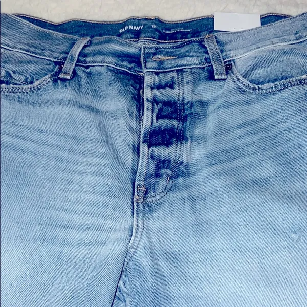 Old Navy High Rise Blue Crop Jeans Classic Style‎ - Image 8