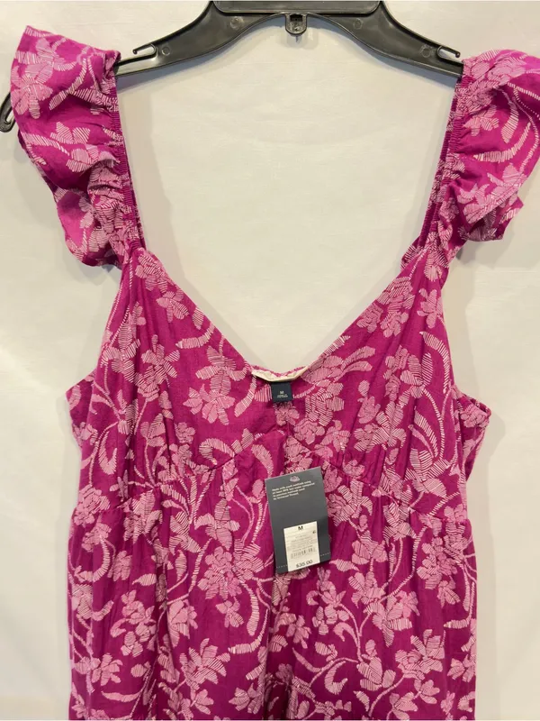 Universal Thread Ruffle Sleeve Floral Maxi Sundress Size Medium NWT - Image 5