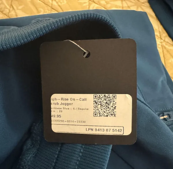 Fabletics High Raise On Call Jogger Scrub Pants - Image 5