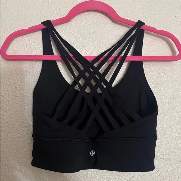 Lululemon Free to Be Moved Bra black color size 6 - Image 5