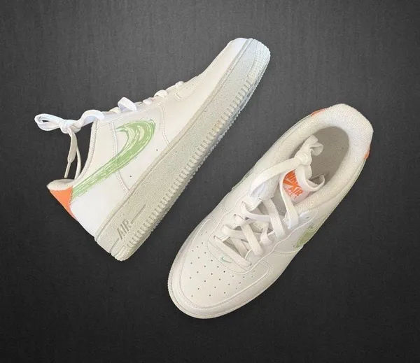 Nike NIB Air Force 1 Crater GS Brushstroke - Image 2