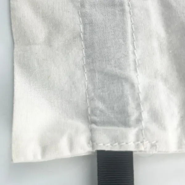 Sephora Lipstick & Chill Drawstring Cloth MakeUp Delicates Travel Bag White New - Image 3