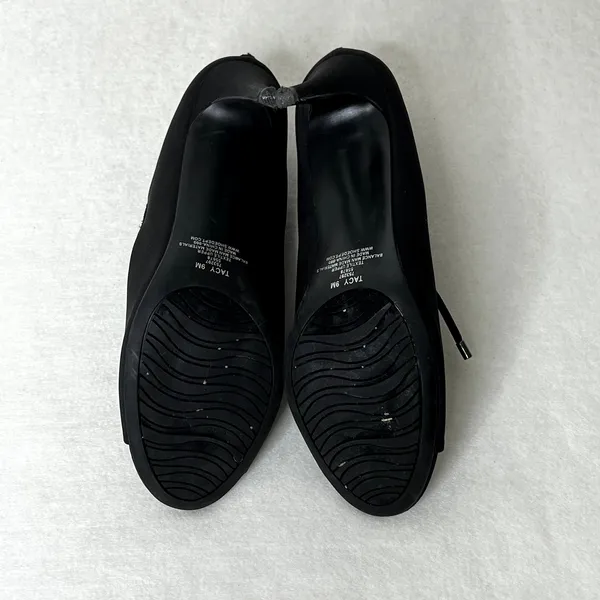 Impo Black Strappy Lace Up Heels - Image 6