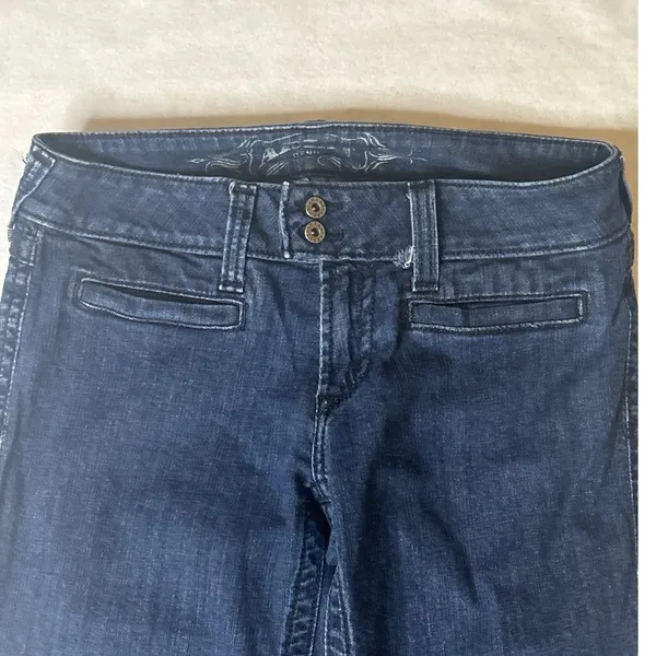 Ariat AW 9427 REAL Mid Rise Trouser Jeans Women Stretch Denim Size 28R - Image 2