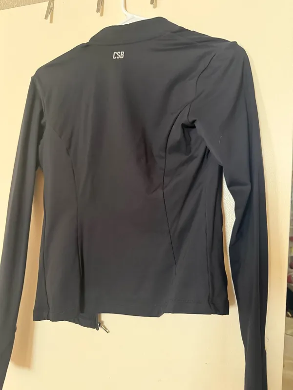 CSB Zip up athletic jacket Black Size M - Image 2