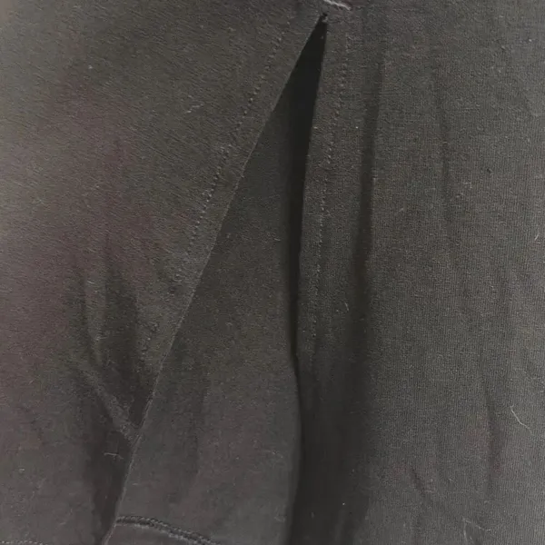 ✨ATHLETA Side Split Black Tank Black Sz Small Top✨ - Image 7