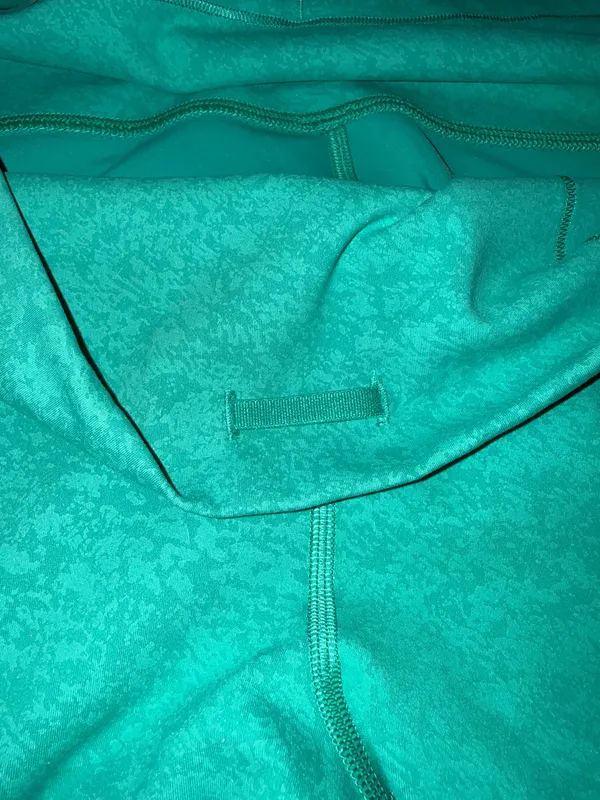 Lululemon Wunder Train High-Rise 7/8 Legging in Blaze Maldives Green, Size 14 - Image 2