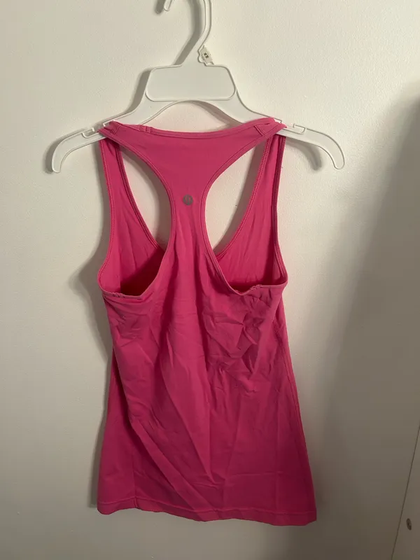Lululemon Pink Cool Racerback Tank - Image 8