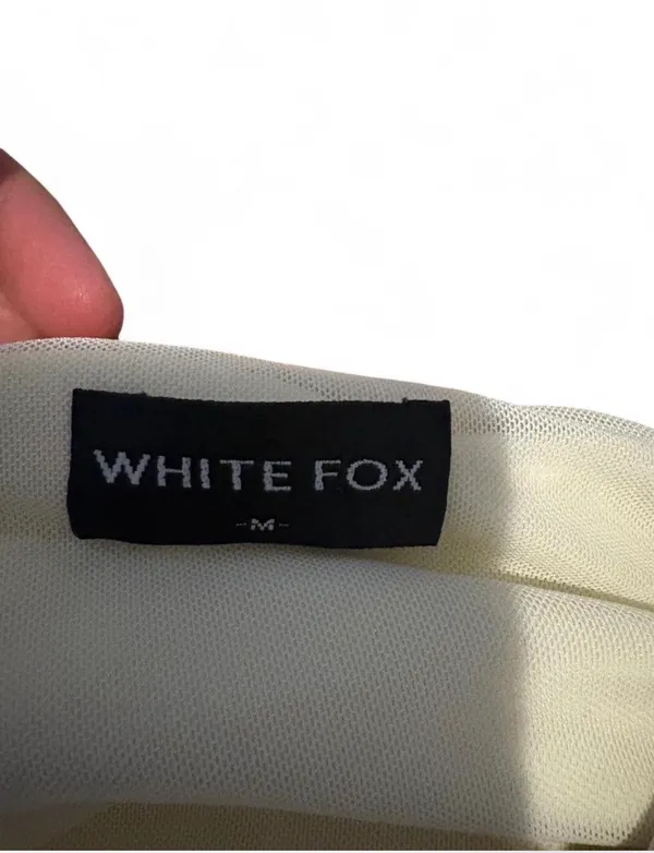 White Fox Strapless Boutique Dress - Image 5