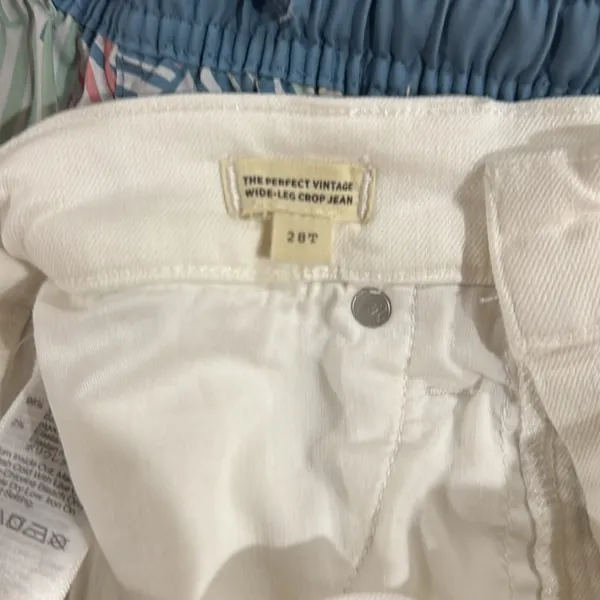 Madewell vintage wide leg cropped jean! - Image 3