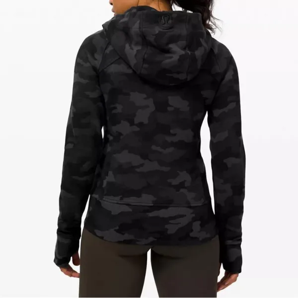 Lululemon Black Camo Scuba Hoodie - Image 2