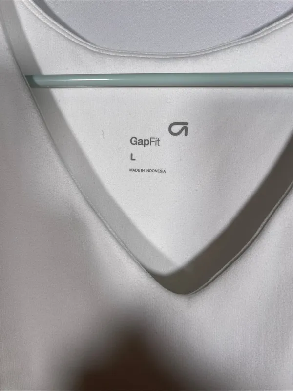 Gap GAPFIT WOMENS ACTIVEWEAR MINI DRESS WHITE LARGE - Image 3