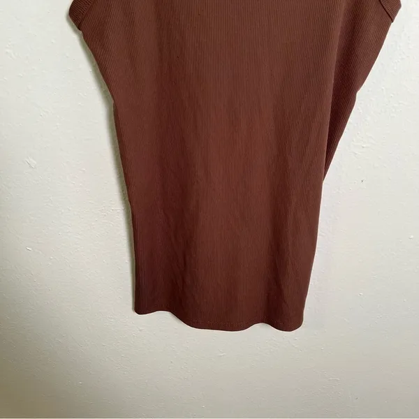No Boundaries Women's Juniors Size Medium 7-9 Rib‎ Cami Top Hot Chocolate Brown - Image 5