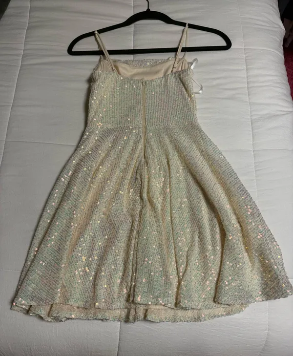 Pearl White Windsor Mini Dress - Image 2