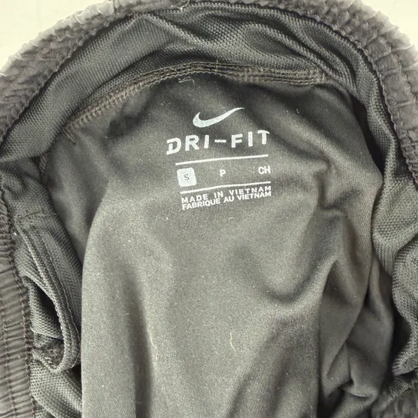 Nike Dri-FIT Running Shorts Black Zip‎ Pocket Drawstring Womens Small - Image 4