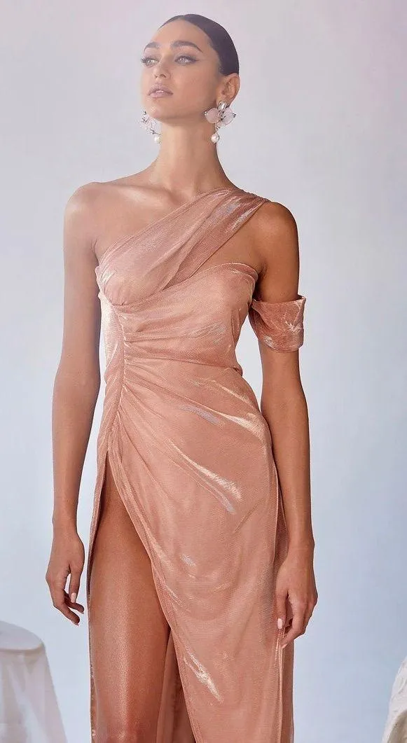 Alamour The Label Rose Gold Beatrice Gown - Image 4