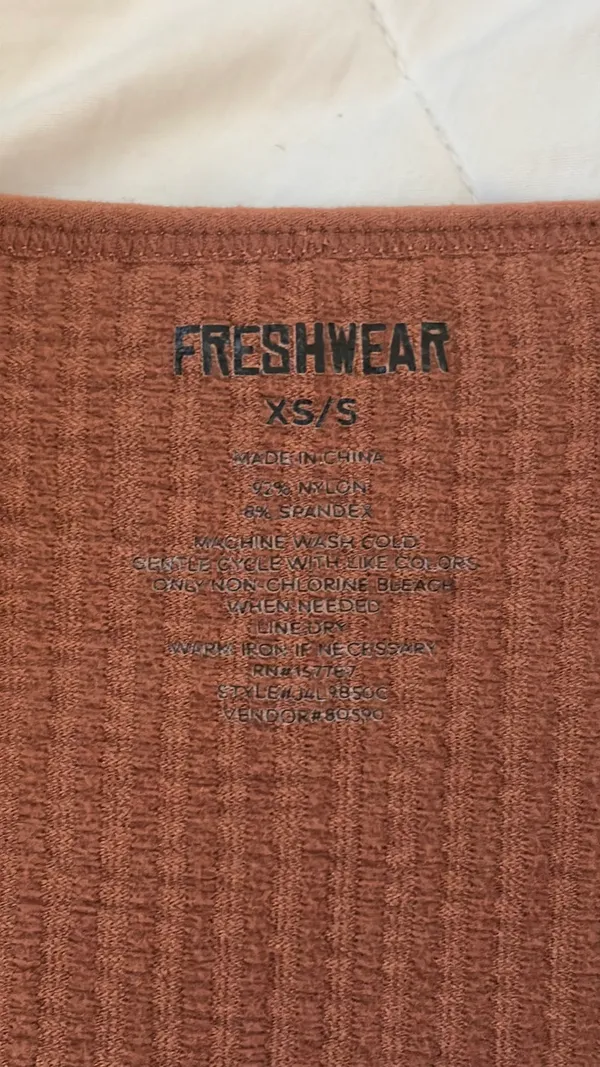 Ribbed Buckle Top - Image 3