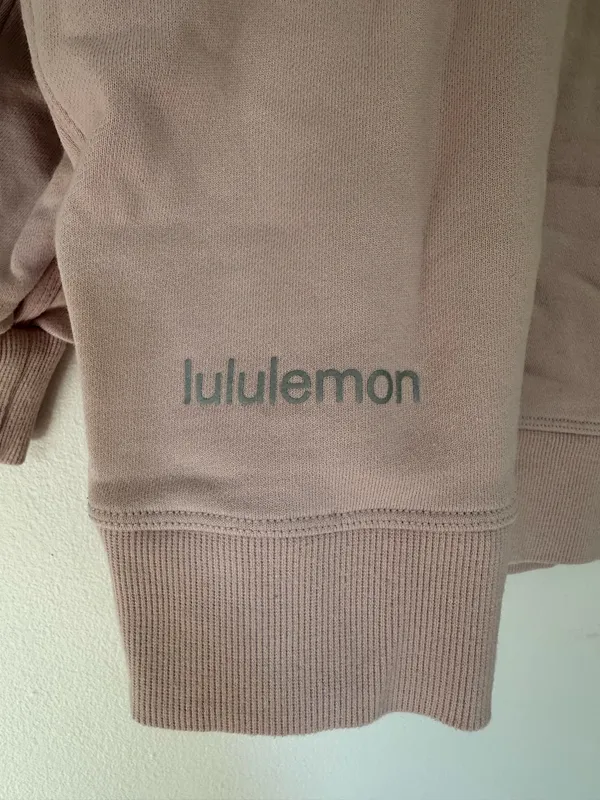 Lululemon Perfectly Oversized Crew Porcelain Pink 6 - Image 3
