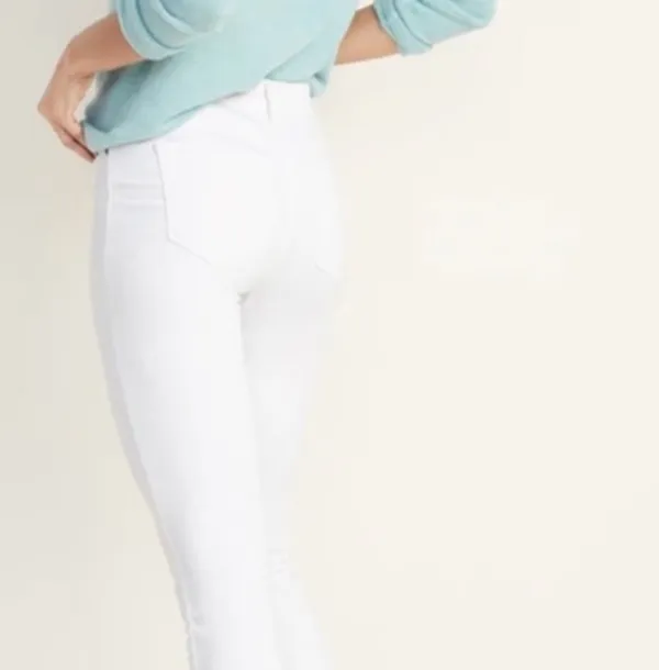 Old Navy Rock Star White Jeans - Image 7