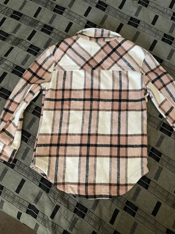 RSQ Womens Tonal Woven Plaid Shacket - Image 8